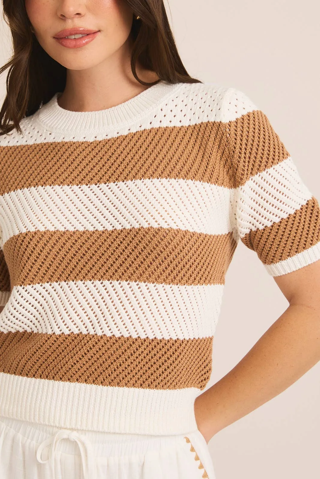 Anthropologi Striped Sweater