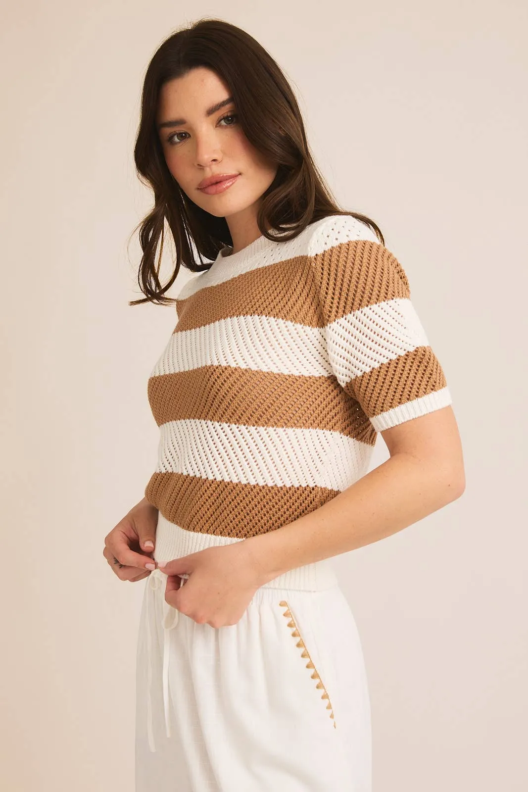 Anthropologi Striped Sweater