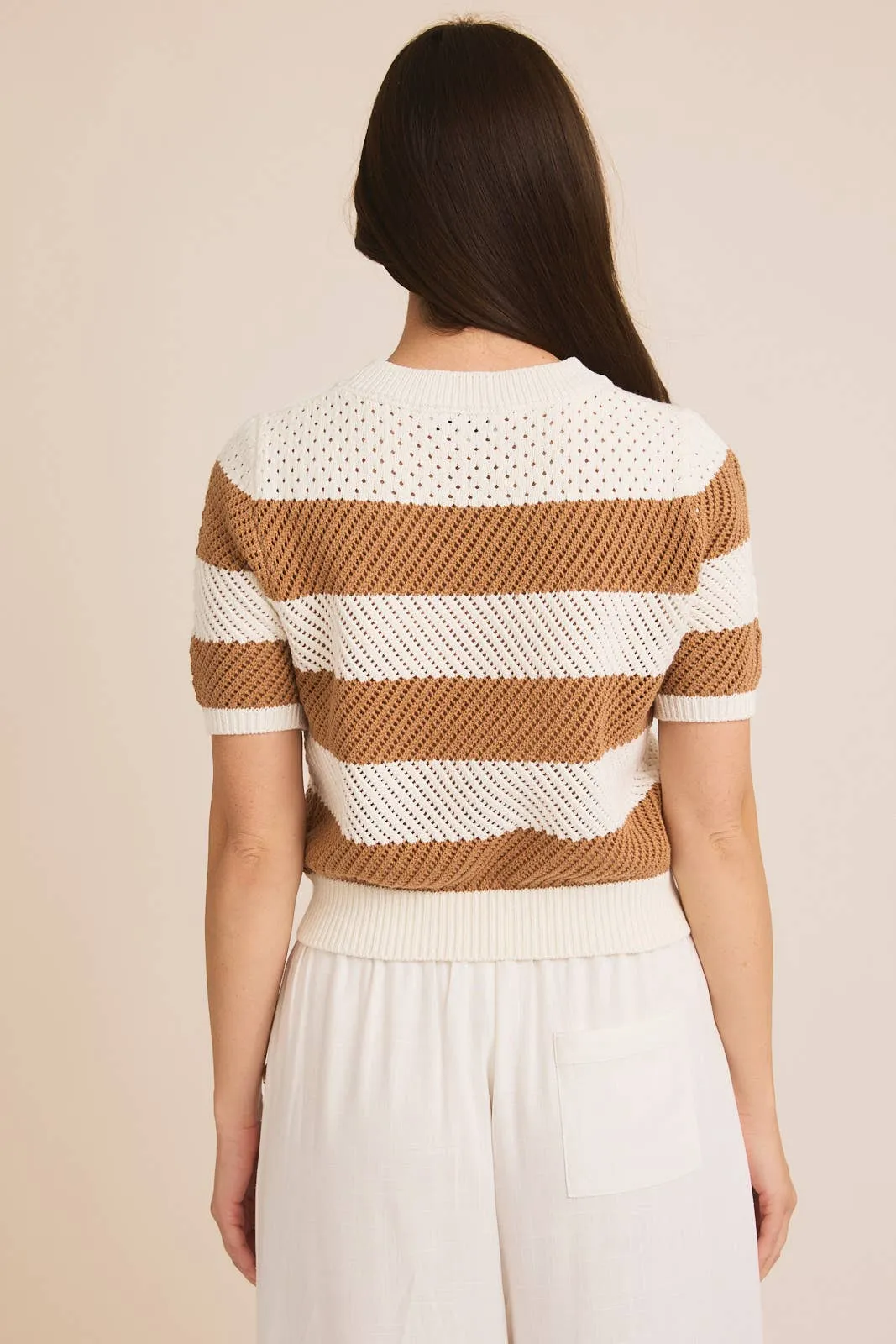 Anthropologi Striped Sweater