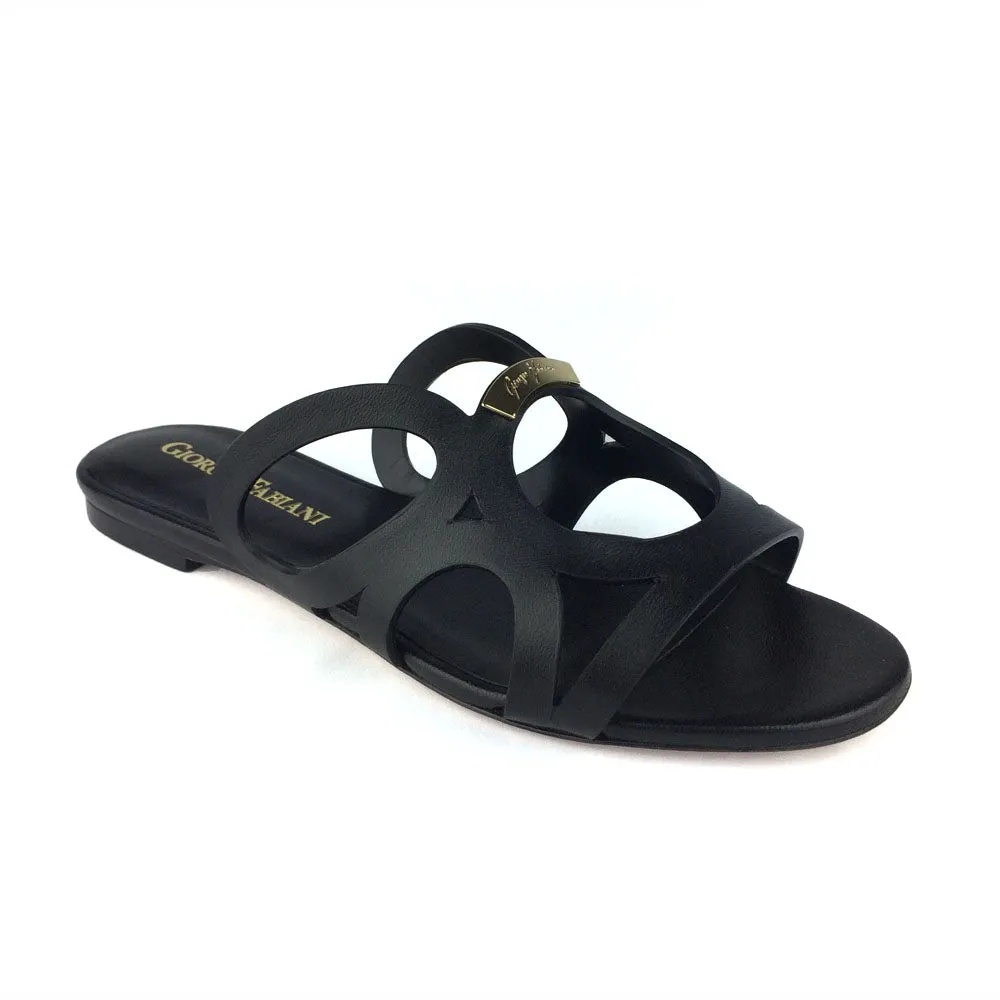 Black Flat Slide