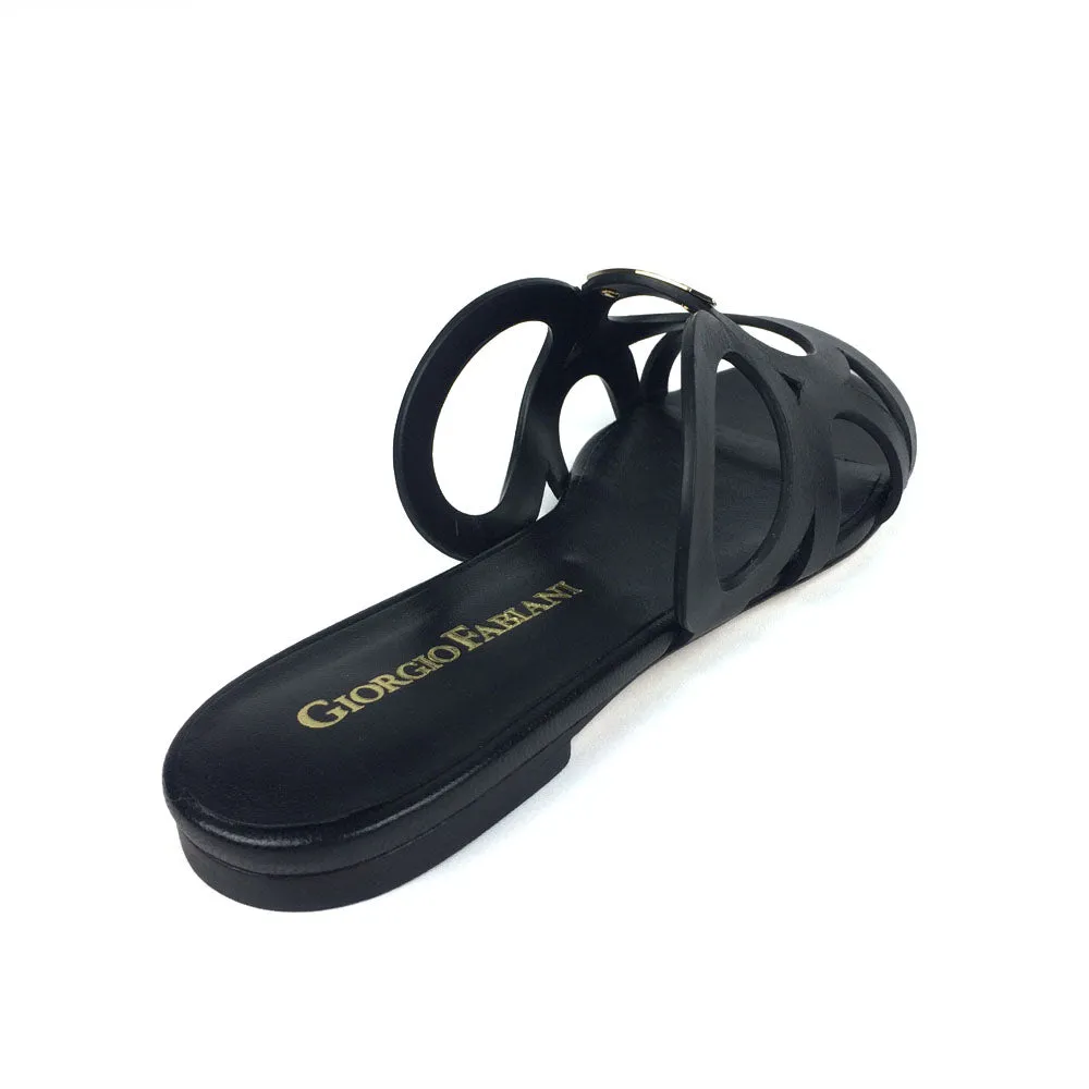 Black Flat Slide