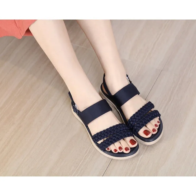 Cuzcare Orthopedic Comfortable Sandals Women Summer Open Toe Retro