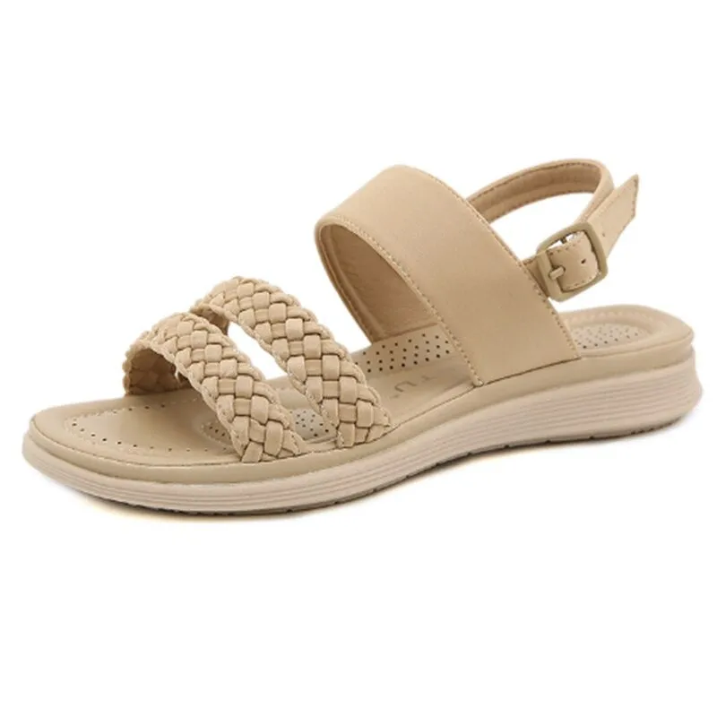 Cuzcare Orthopedic Comfortable Sandals Women Summer Open Toe Retro
