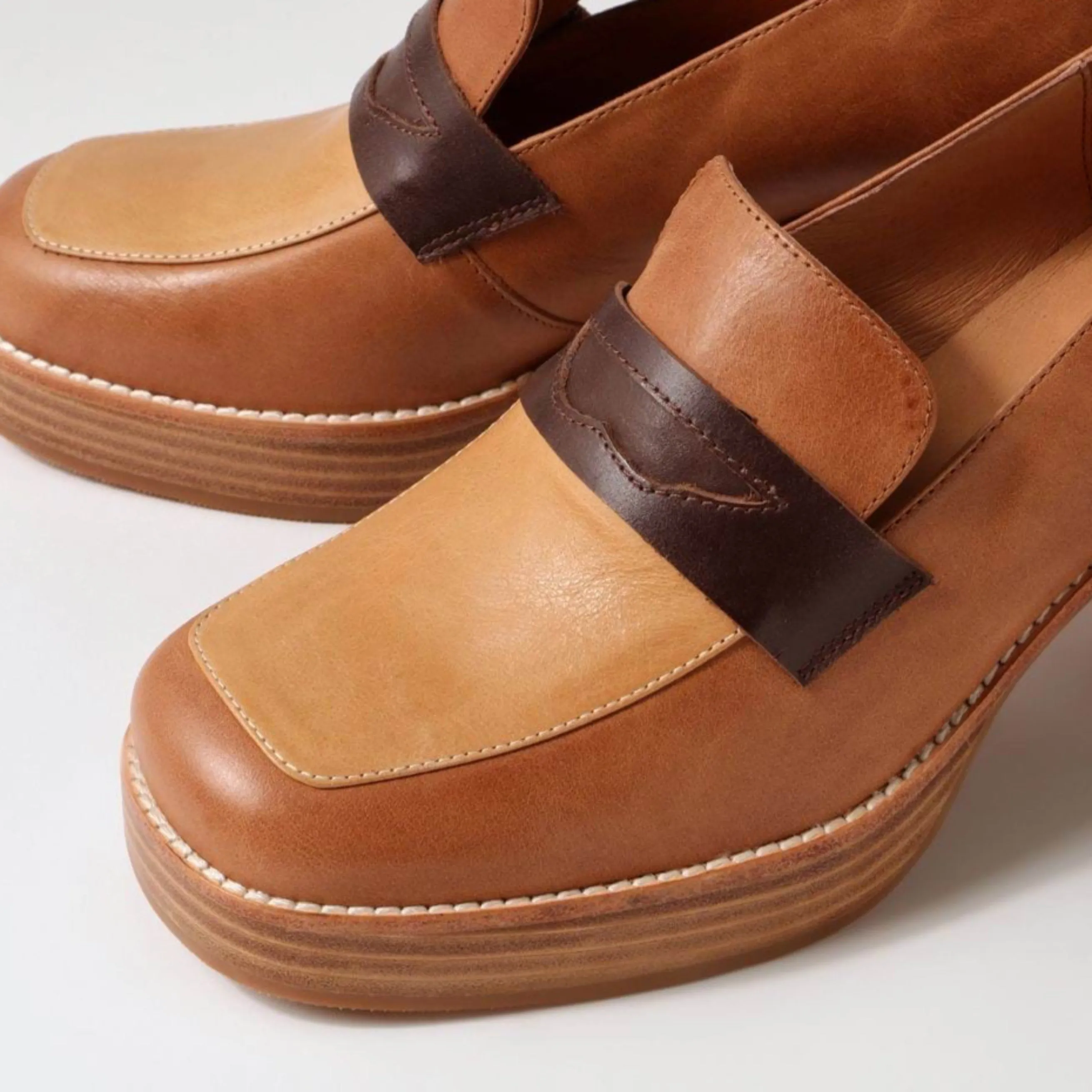 Danyela Leather Heels