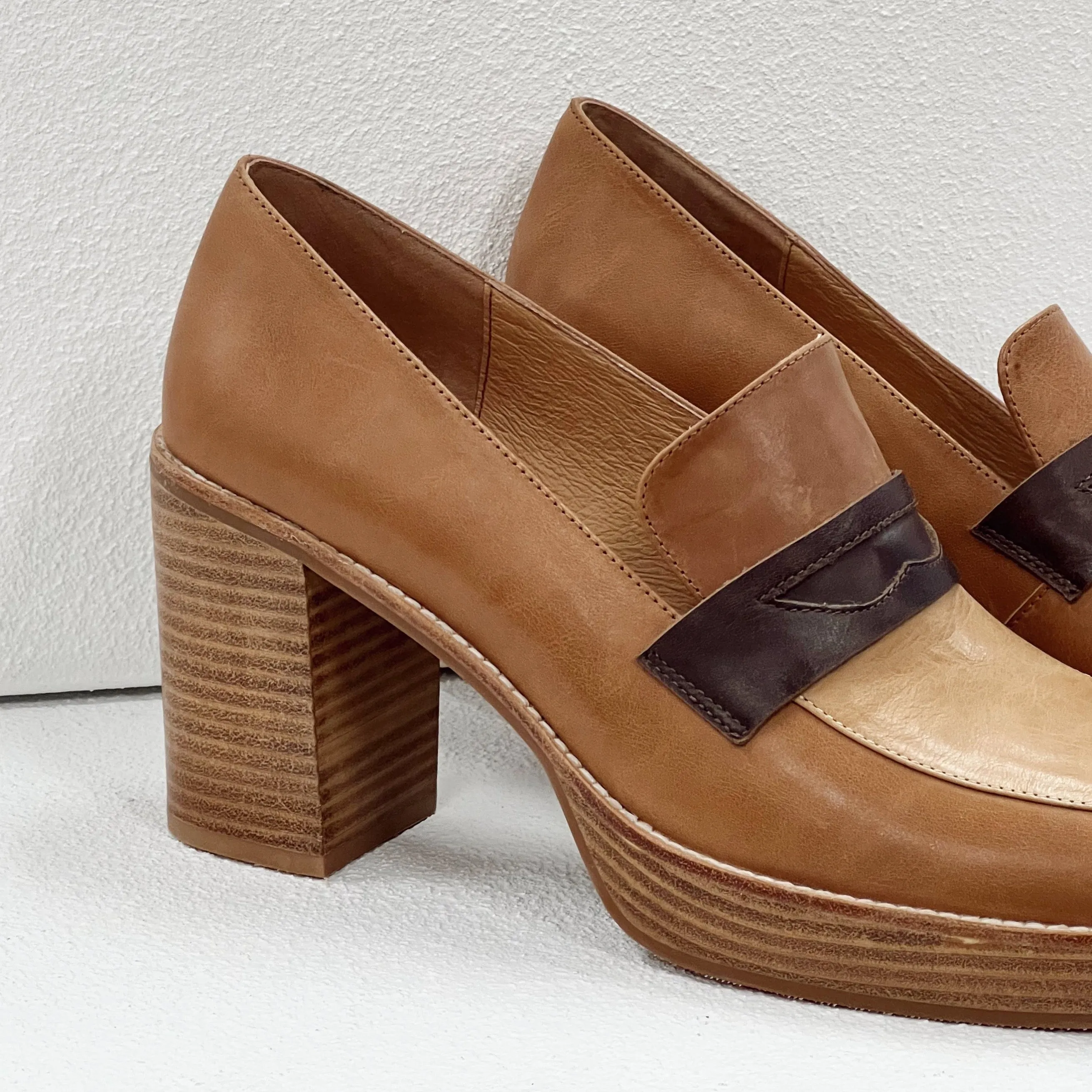 Danyela Leather Heels