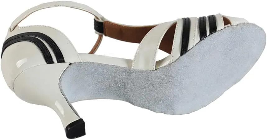 DKZSYIM Women's Professional Latin Dance Shoes Ballroom Wedding Performance Shoes,Model L018
