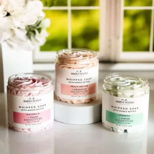 Floral Orchard Whipped Soap