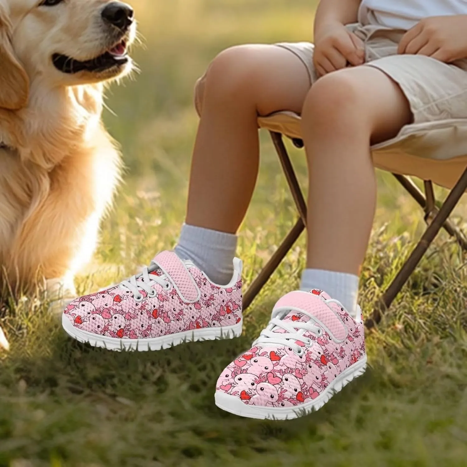Girls Slip On Sneakers Cute Animal Little Kids Shoes School Tennis Shoes