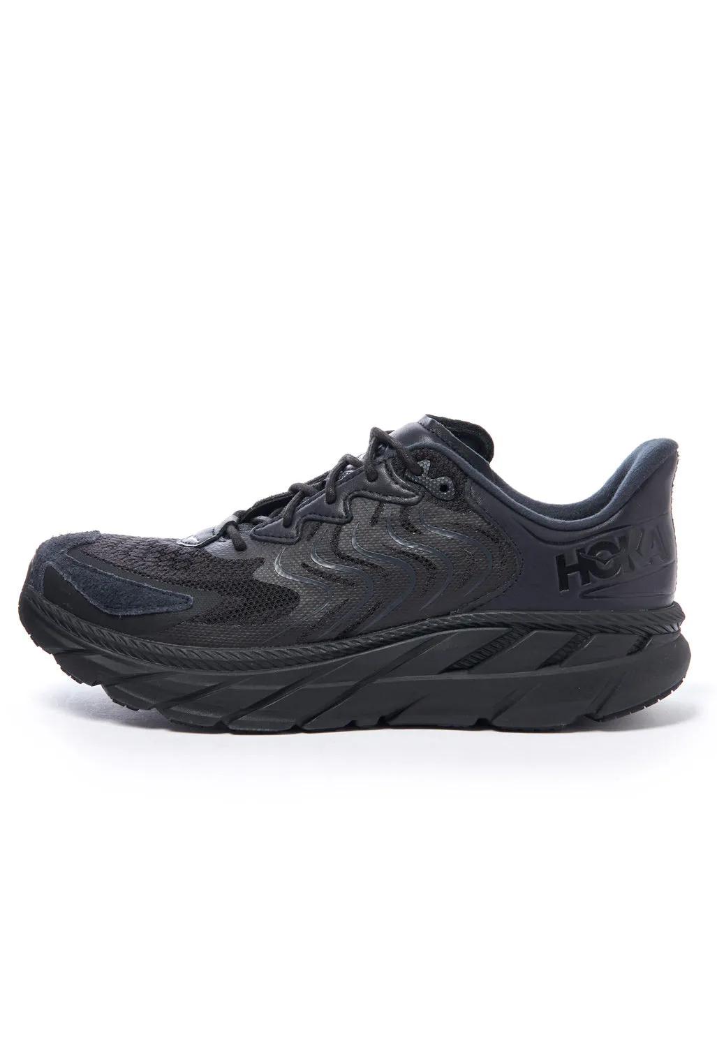 Hoka Clifton LS Trainers - Black / Asphalt