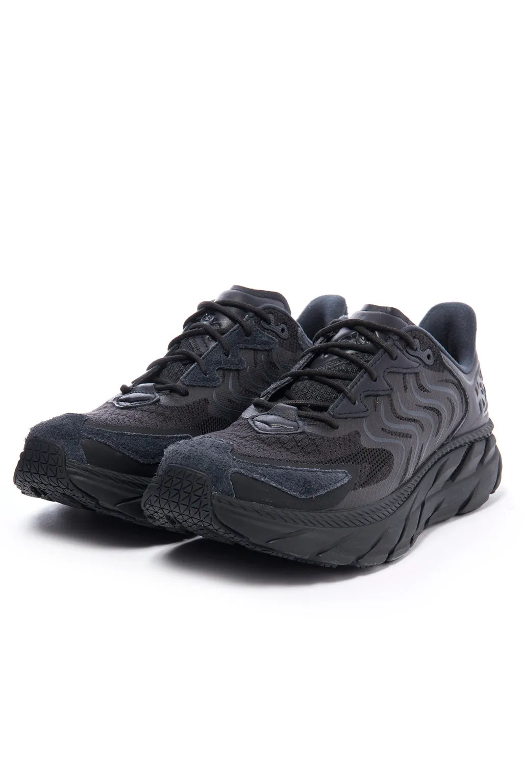 Hoka Clifton LS Trainers - Black / Asphalt