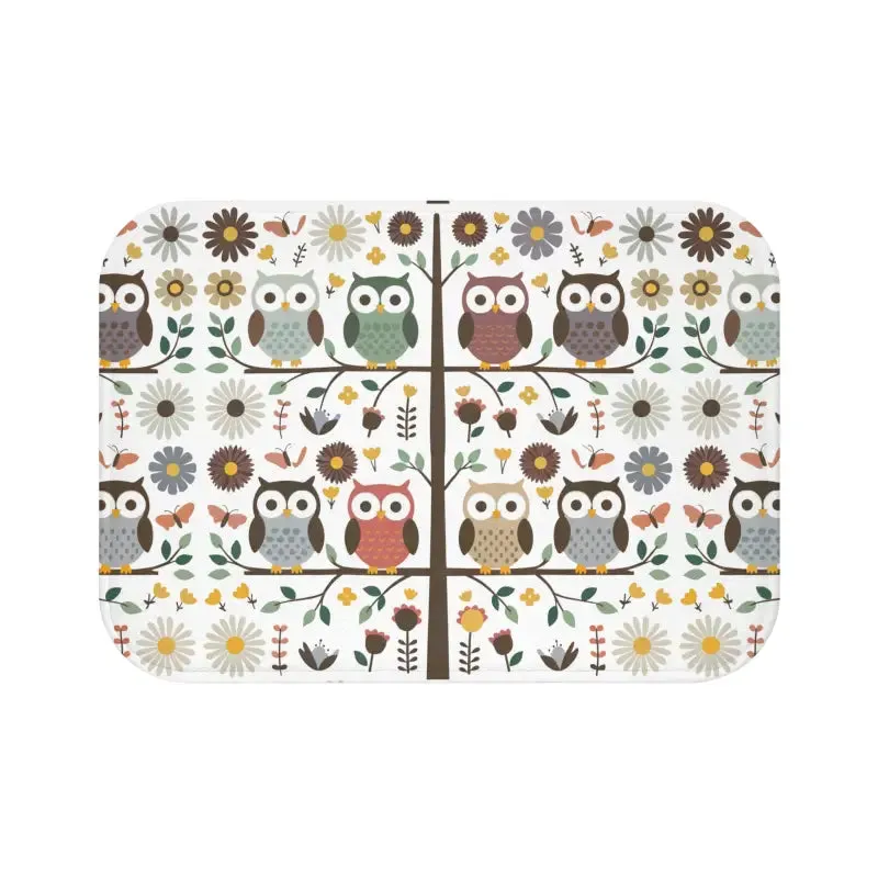 Hoot-tastic Cozy Owl Bath Mat