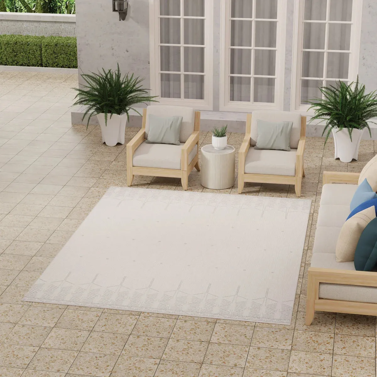 Nourison Garden Spring Indoor/Outdoor Rug Collection, Grove