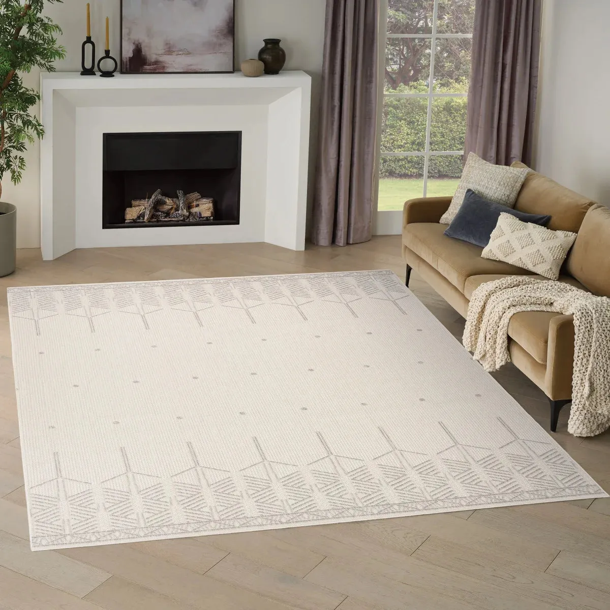 Nourison Garden Spring Indoor/Outdoor Rug Collection, Grove