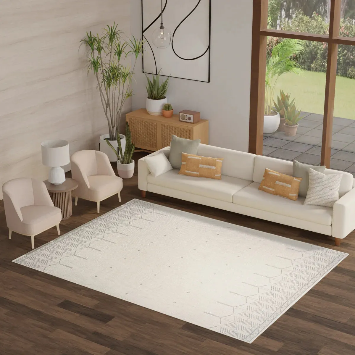 Nourison Garden Spring Indoor/Outdoor Rug Collection, Grove