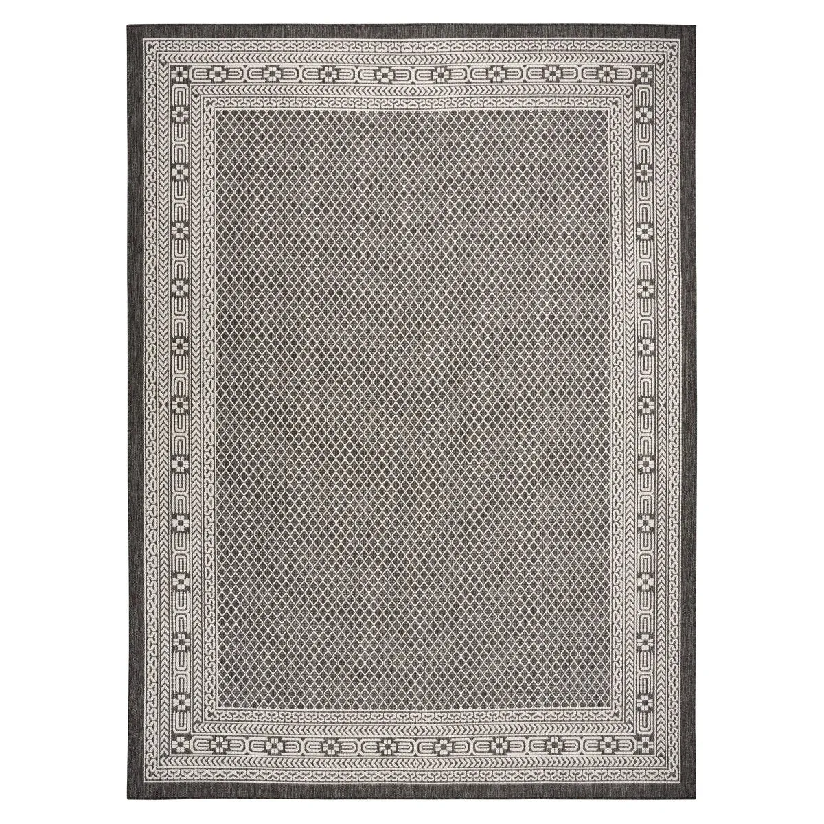 Nourison Garden Spring Indoor/Outdoor Rug Collection, Meadow Black