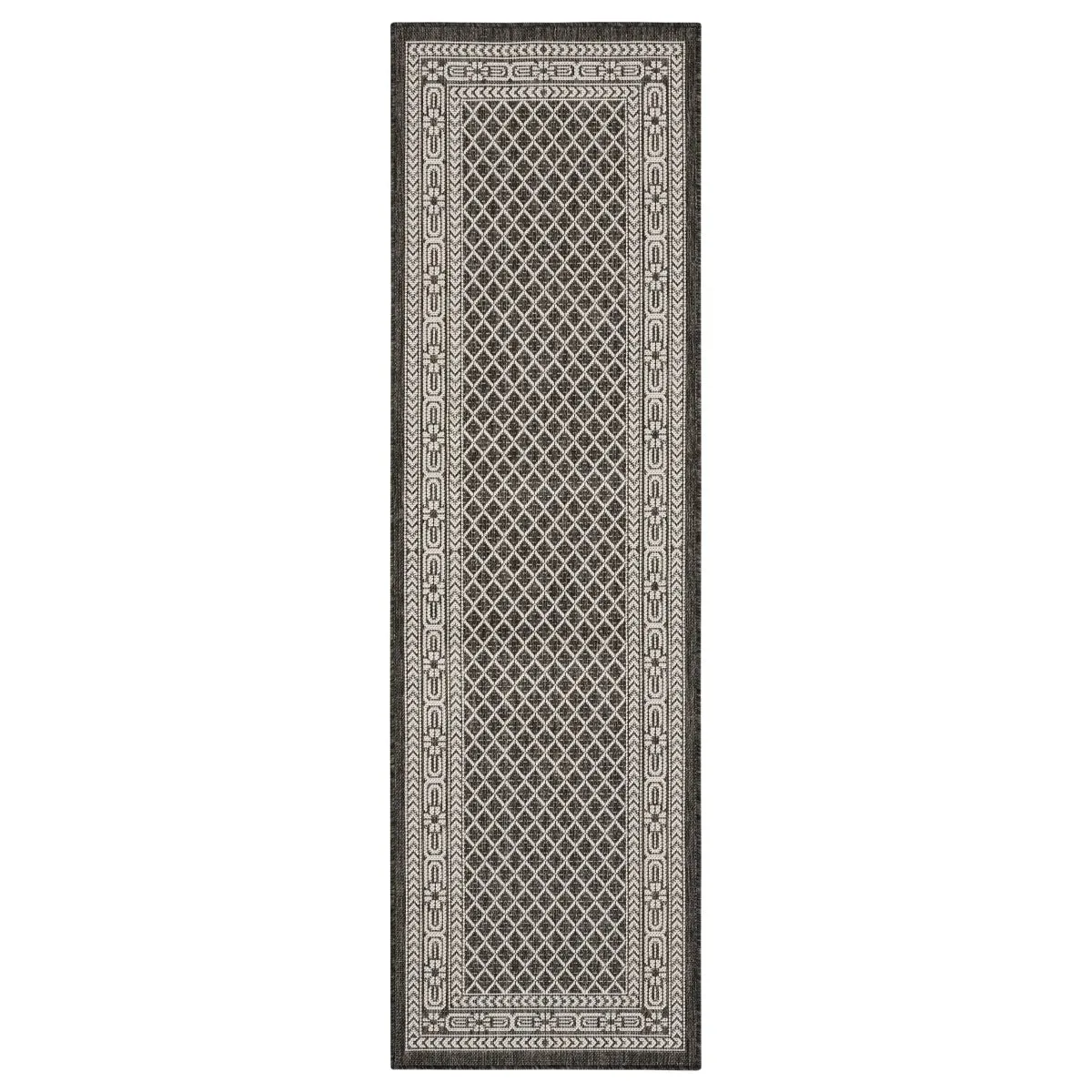 Nourison Garden Spring Indoor/Outdoor Rug Collection, Meadow Black