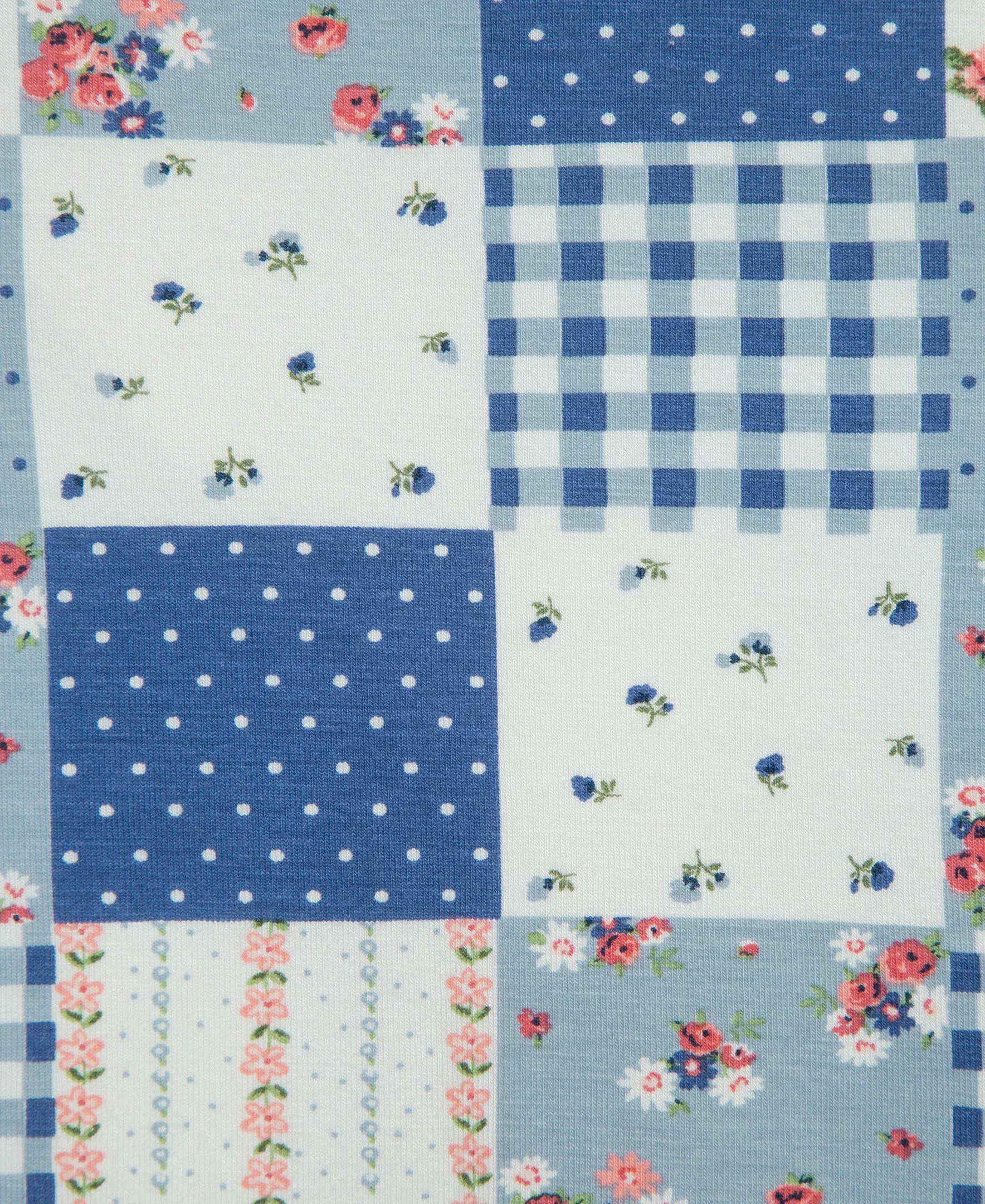 Patchwork 4-Piece Pajama Set (12M-24M)