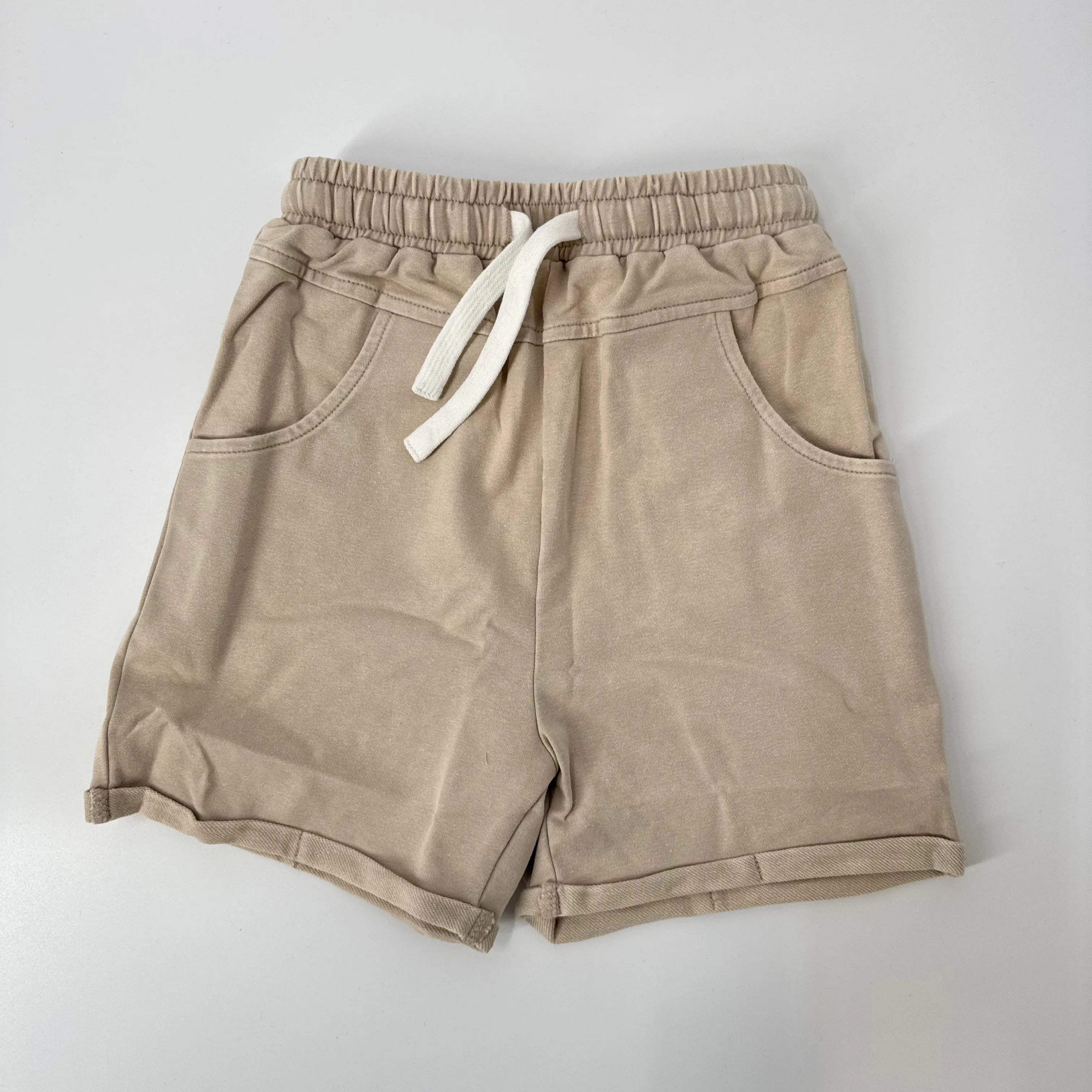 [PRE-ORDER] VINTAGE WASH SHORTS - KHAKI