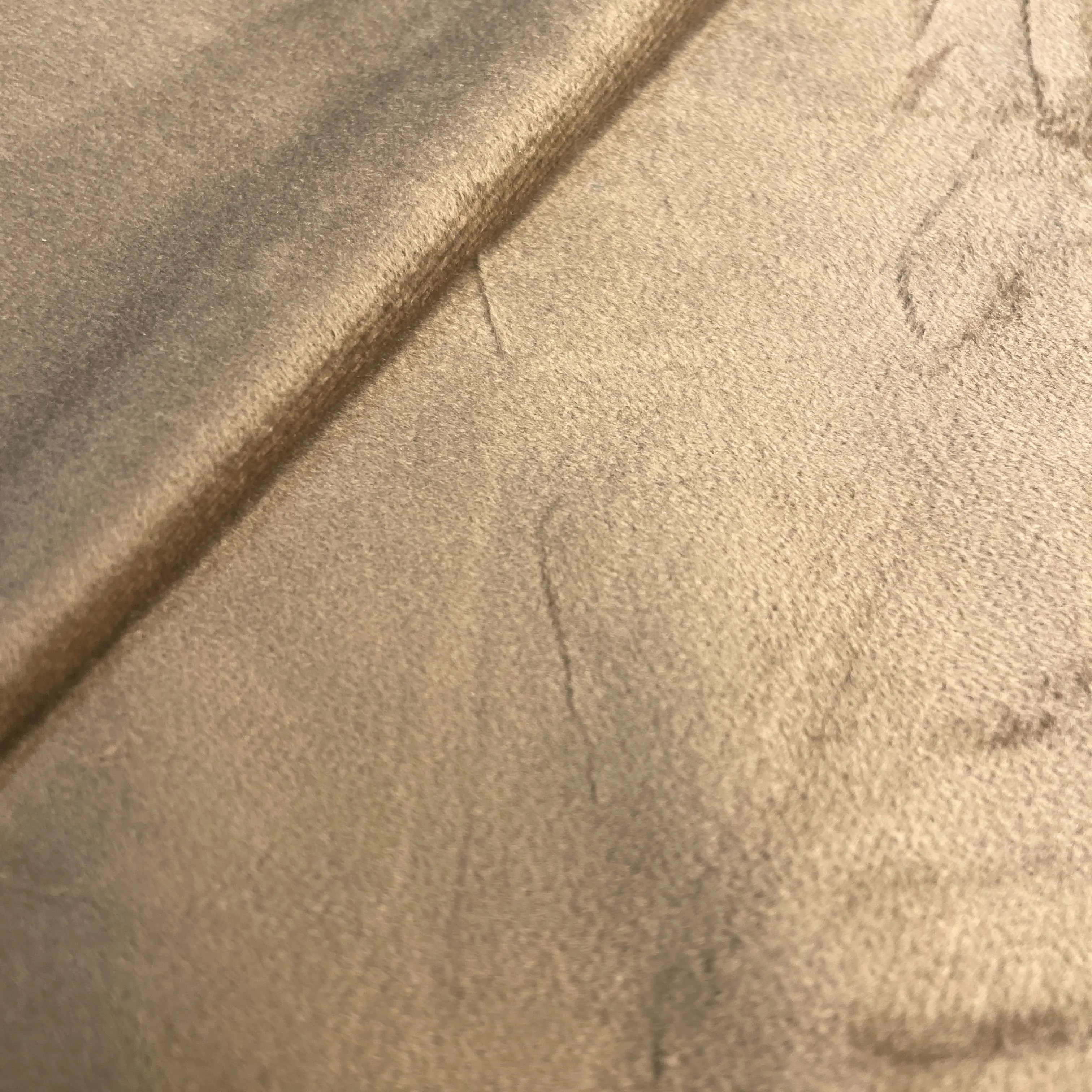 Premium Brown Solid Holland Velvet Fabric