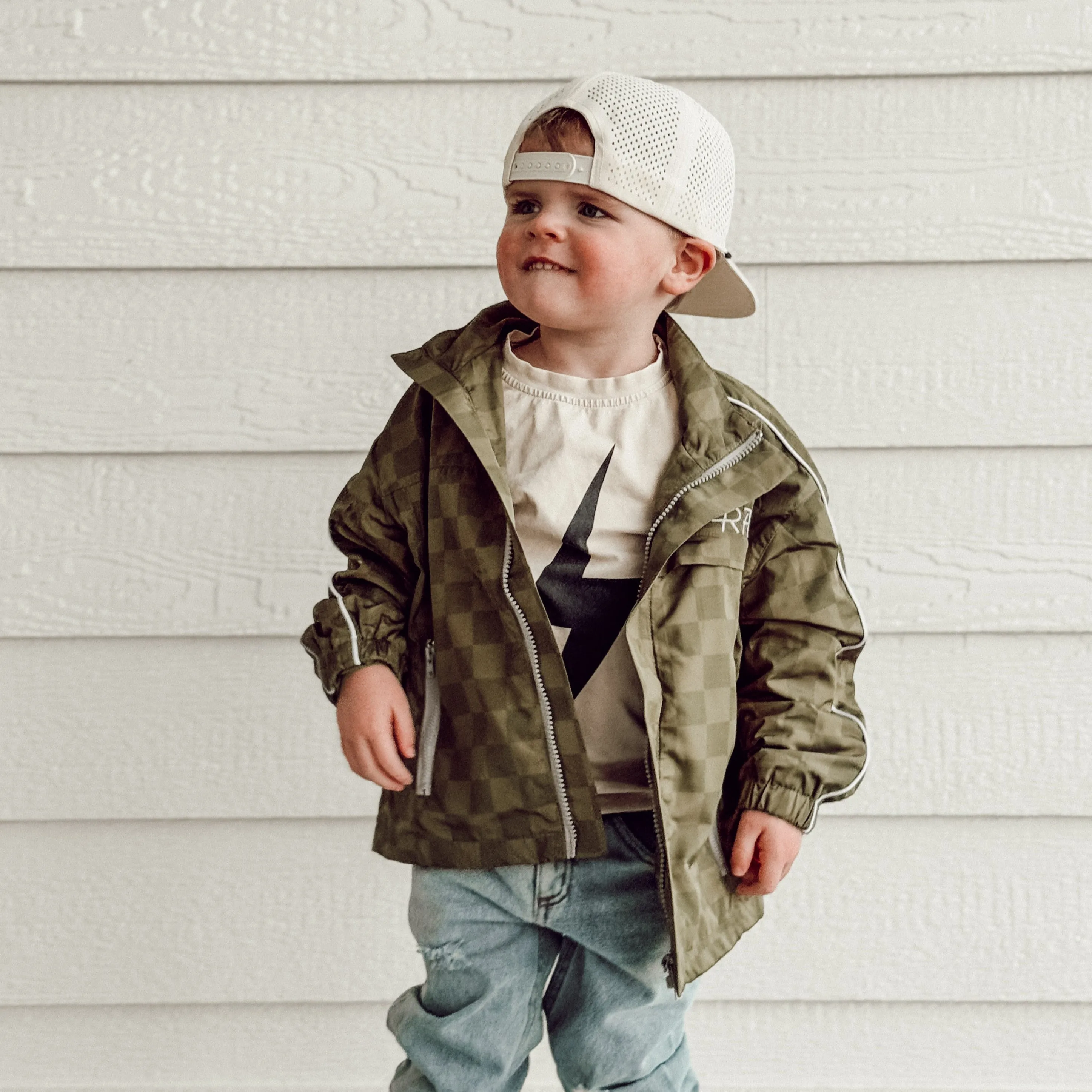 [PREORDER] THE STORM RIDER WATERPROOF JACKET - ARMY GREEN