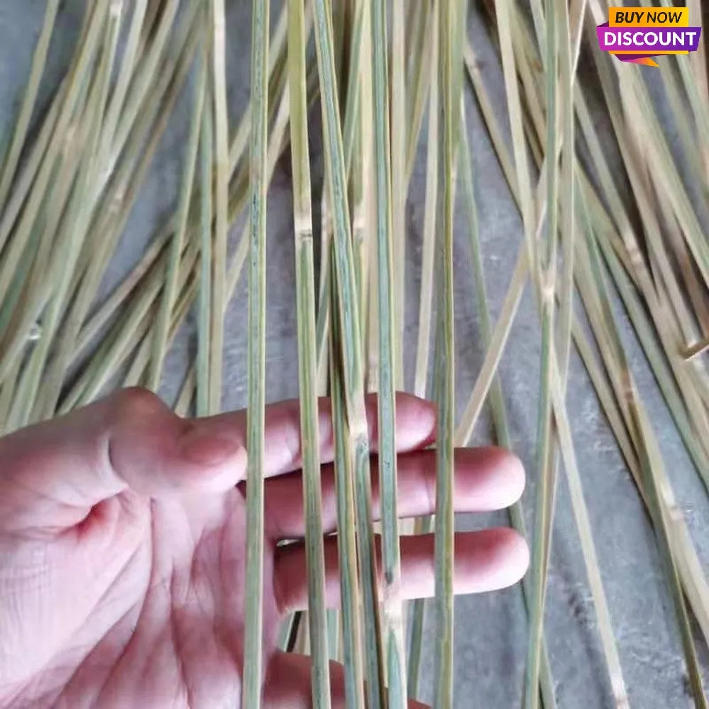 Rare and Comprehensive Size length:195cm/77" Skinned Bamboo Strips/Flats for Bamboo Weaving&handicraft making