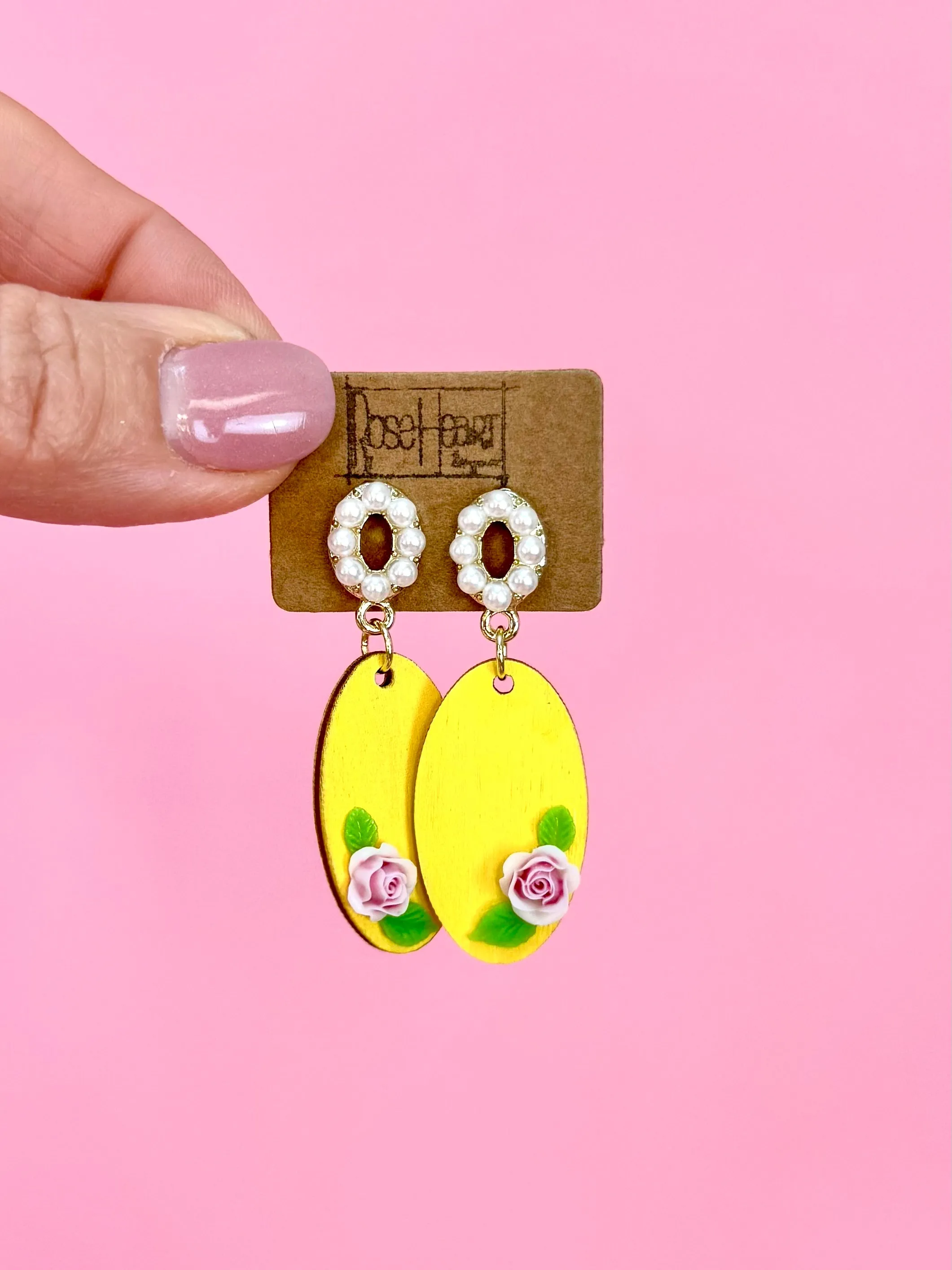 RoseHeart Earrings Step into Spring Collection
