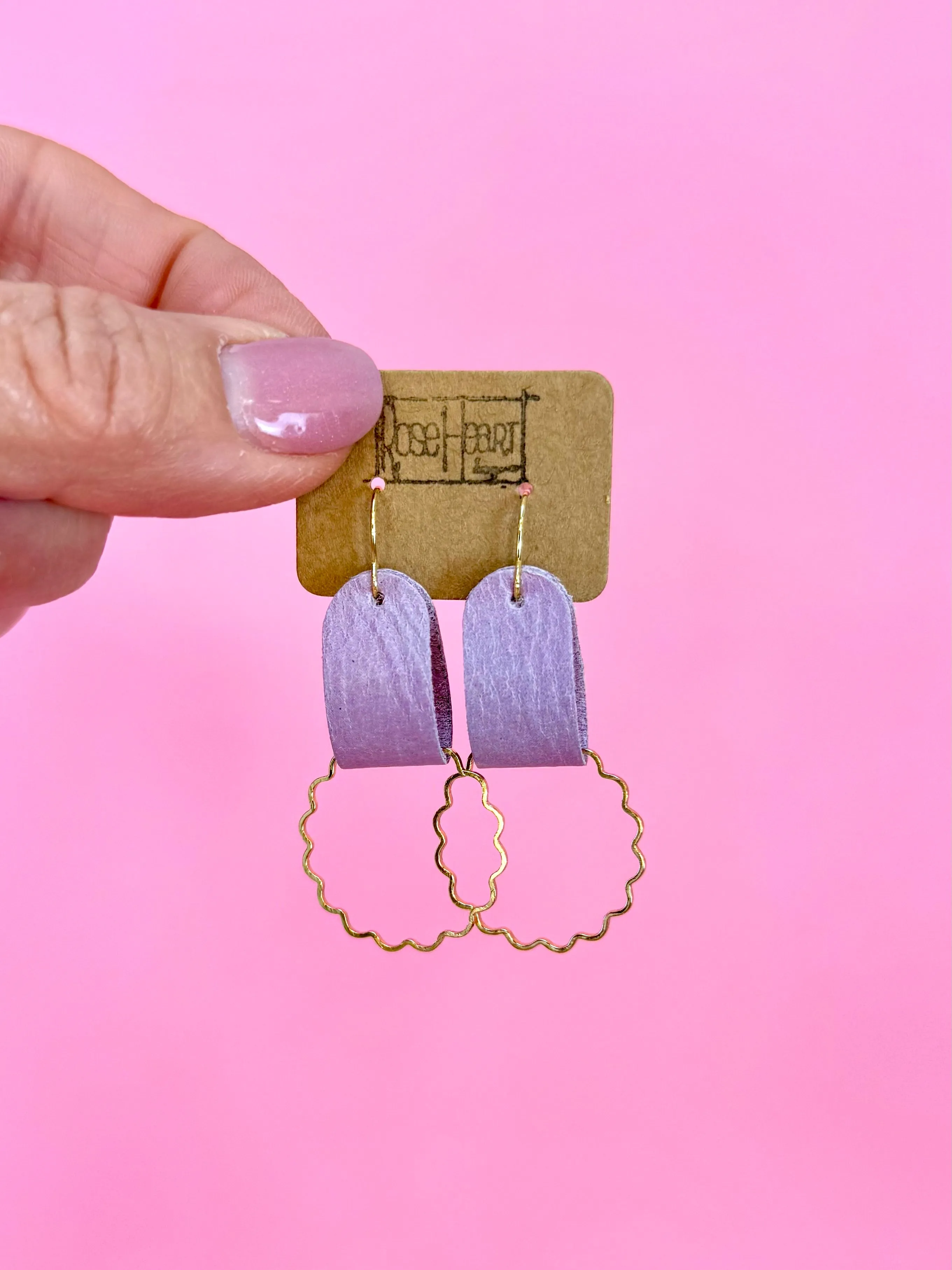 RoseHeart Earrings Step into Spring Collection