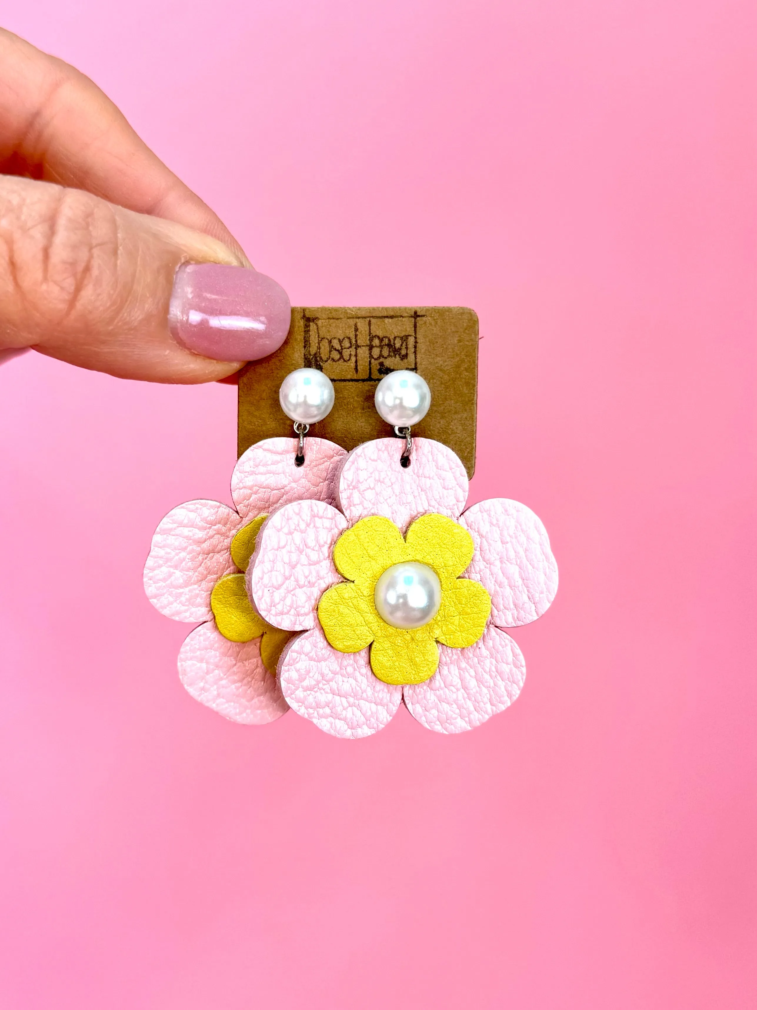 RoseHeart Earrings Step into Spring Collection