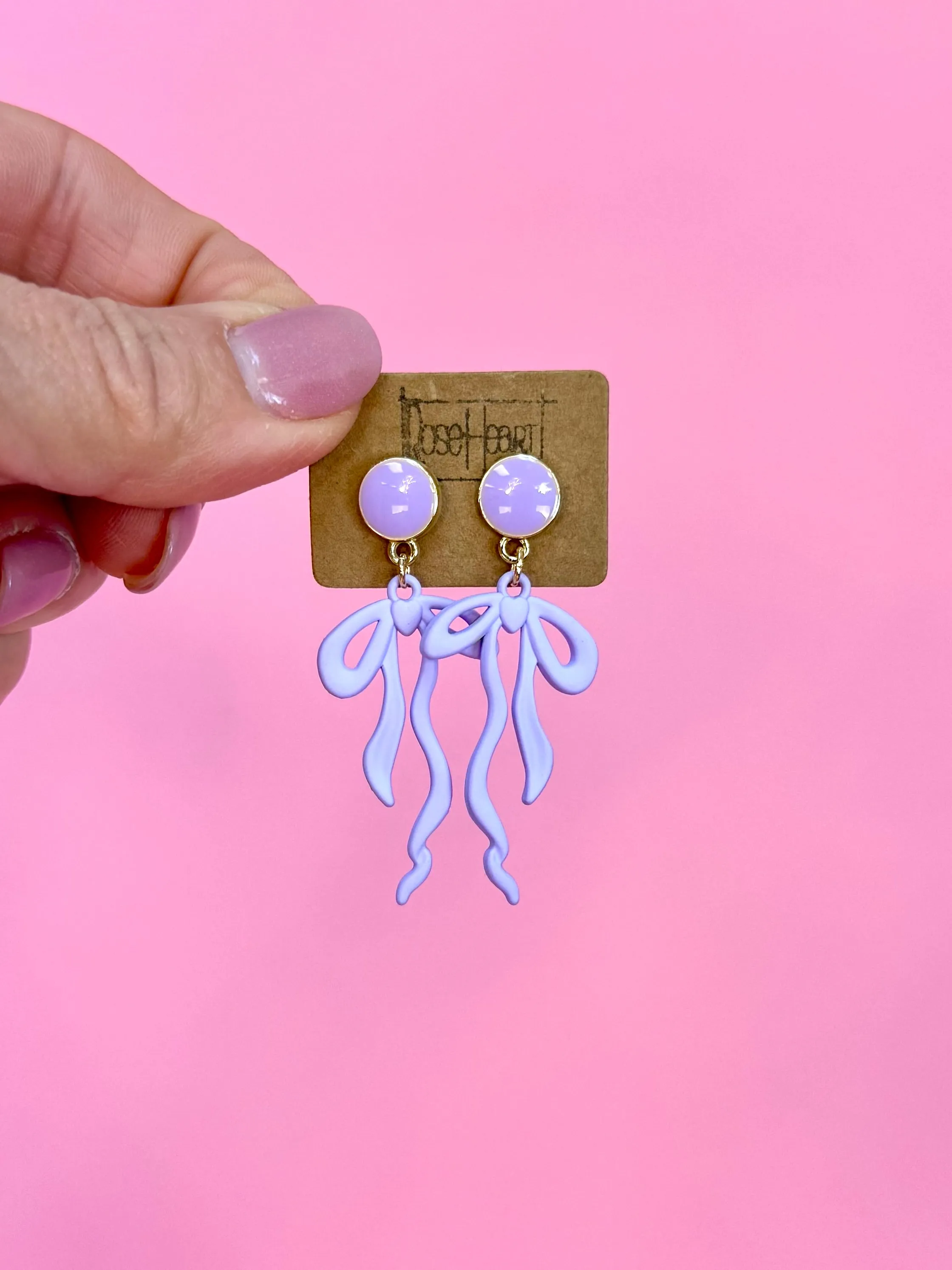 RoseHeart Earrings Step into Spring Collection