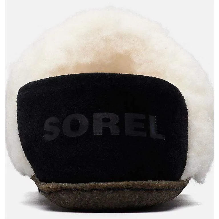 Sorel Women's Nakiska II Slippers- Black/ Natural