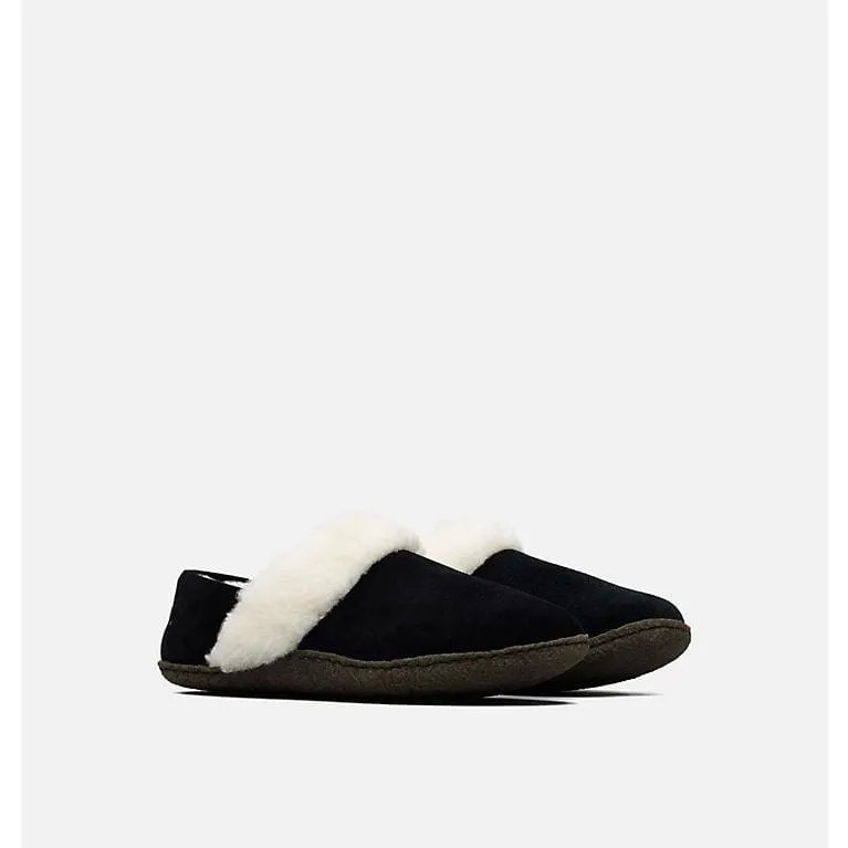 Sorel Women's Nakiska II Slippers- Black/ Natural