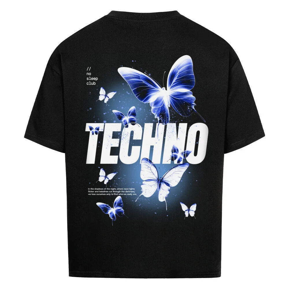 Techno Butterfly Oversized Shirt - Spring Collection