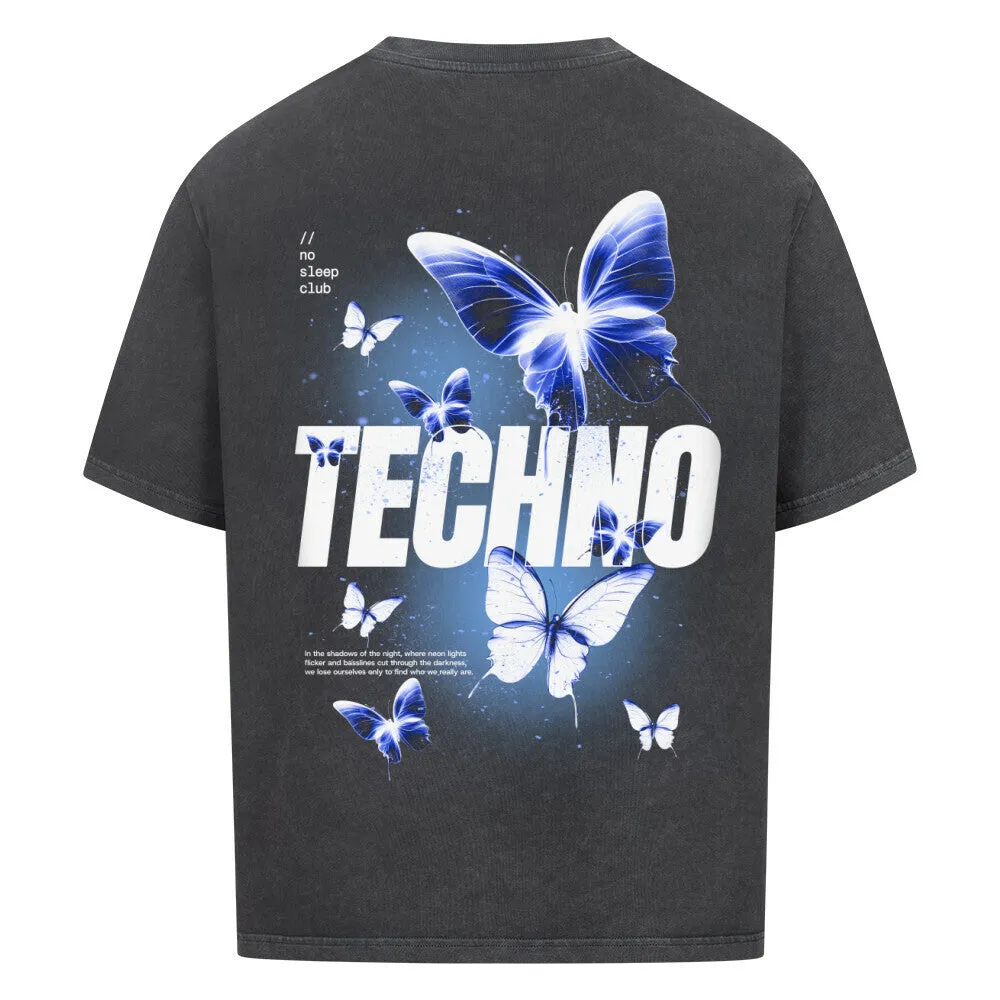 Techno Butterfly Oversized Shirt - Spring Collection
