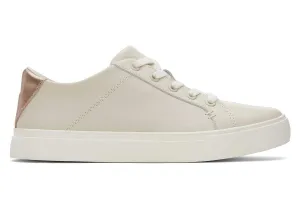 TOMS Womens Kameron Lace-Up Trainers - Fog / Metallic