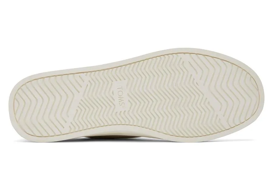 TOMS Womens Kameron Lace-Up Trainers - Fog / Metallic