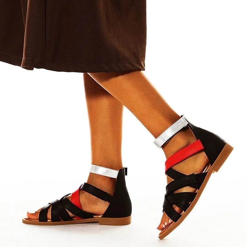 Vanccy Comfortable Mix Color On Cloud Sandals