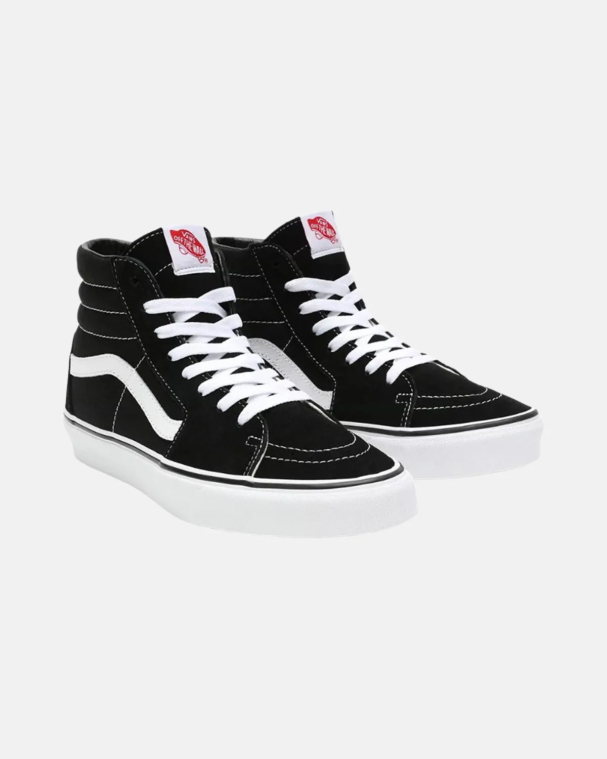 VANS SK8-HI TRAINERS BLACK WHITE