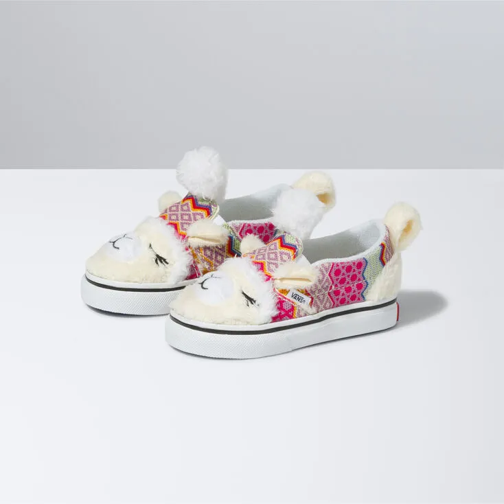 VANS TODDLER SLIP-ON V ALPACA