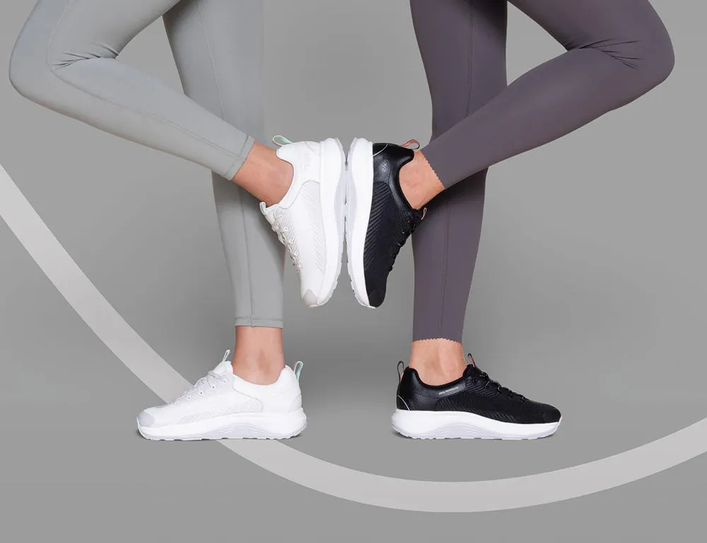 Womens Wave Wide-Fit Maui White Trainers